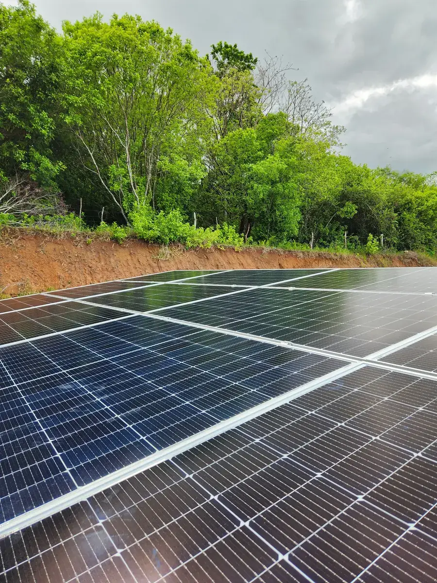 Paneles solares instalados en PH Verona West